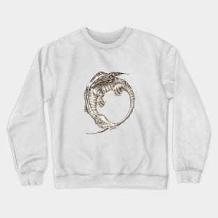 The Dragon that ate his tail Crewneck Sweatshirt